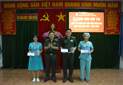 Bệnh viện Quân dân y miền Đông thi sáng tạo video clip