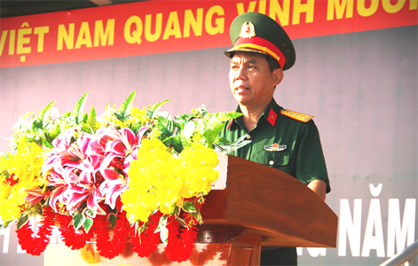 Tỉnh Long An khai mạc Hội thao phân đội pháo binh dân quân toàn năng năm 2023