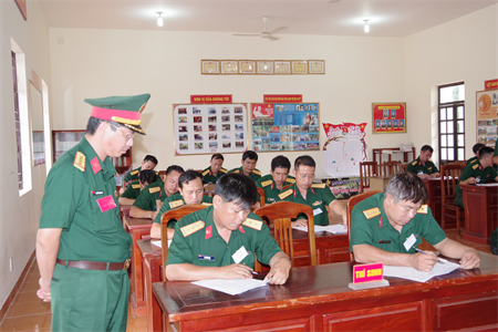 Sư đoàn 5 kiểm tra đánh giá kỹ năng nghề cho nhân viên chuyên môn kỹ thuật năm 2023