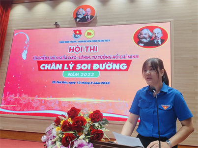 Hội thi tìm hiểu các môn khoa học Mác - Lênin, tư tưởng Hồ Chí Minh “Chân lý soi đường” năm 2023