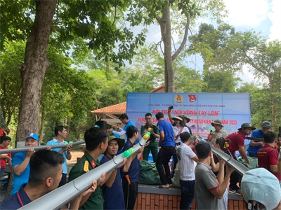 Tuổi trẻ Sư đoàn 5 tham gia hoạt động về nguồn