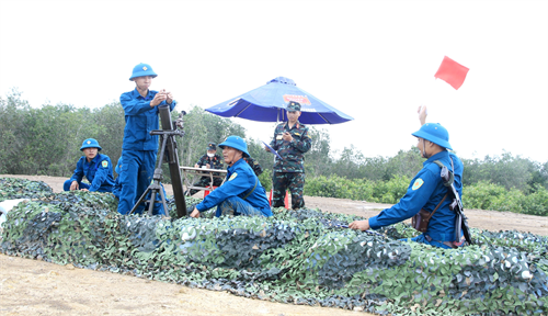 “Sao vuông” pháo binh đua tài