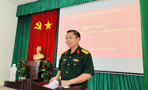 Tỉnh Bà Rịa - Vũng Tàu: 72 đoàn viên ưu tú được bồi dưỡng nhận thức về Đảng