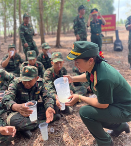 Trung đoàn 201, Sư đoàn 302 tiếp sức thao trường mùa huấn luyện