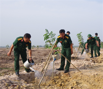 Trường bắn Quốc gia khu vực 3 phát động “Tết trồng cây đời đời nhớ ơn Bác Hồ vĩ đại”