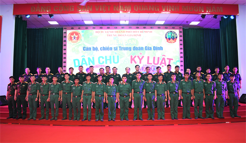 Trung đoàn Gia Định: Diễn đàn cán bộ chiến sĩ dân chủ và kỷ luật