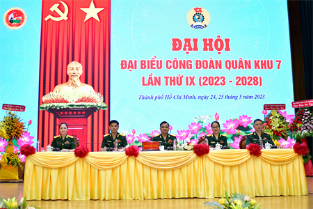 Đại hội đại biểu Công đoàn Quân khu lần thứ IX (2023 - 2028) họp phiên trù bị
