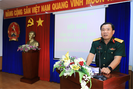 Viện kiểm sát quân sự Quân khu 7 tổng kết thực hiện Luật Sĩ quan Quân đội nhân dân Việt Nam