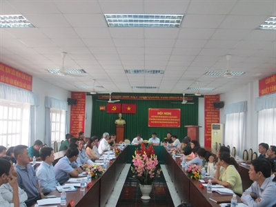 Quận ủy quận 7 sơ kết một năm thực hiện Nghị quyết 09-NQ/QU