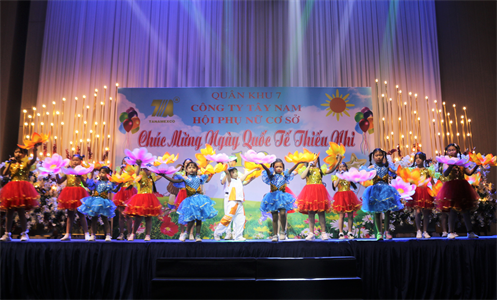 Công ty Tây Nam họp mặt kỷ niệm ngày Quốc tế thiếu nhi