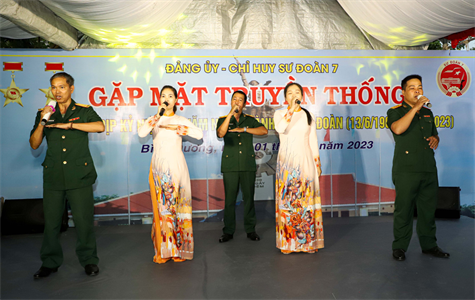 Sư đoàn 7, Quân đoàn 4: Gặp mặt truyền thống kỷ niệm 57 năm ngày thành lập