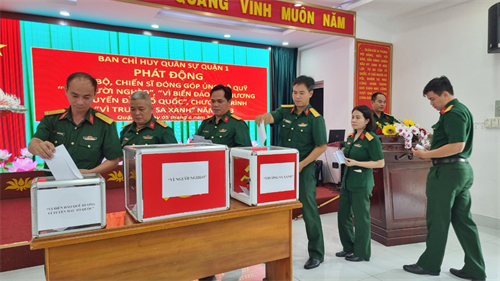 LLVT Quận 1 phát huy tinh thần tương thân tương ái