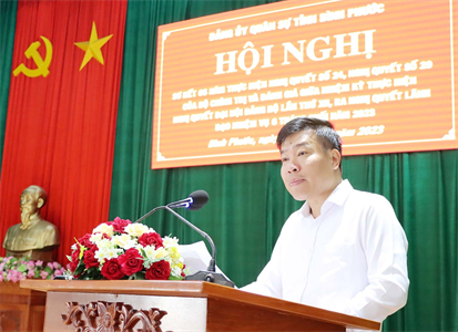 LLVT tỉnh Bình Phước: Giữ vững an ninh chính trị, không để bị động, bất ngờ