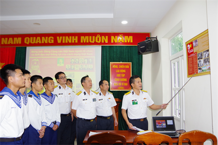 Vùng 2 Hải quân khai mạc Hội thi thư viện, phòng đọc, phòng Hồ Chí Minh