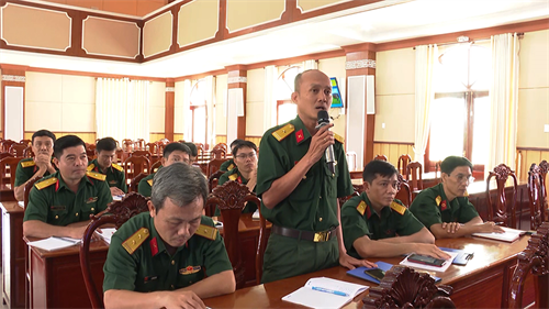 Đảng ủy Quân sự tỉnh Long An học tập chuyên đề “Phát huy giá trị văn hóa Bộ đội Cụ Hồ" thời kỳ mới