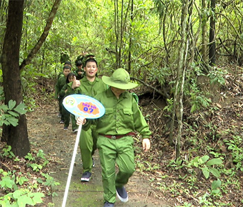 Bế mạc chương trình chúng em tập làm chiến sĩ