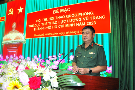 Bế mạc Hội thao Quốc phòng, Thể dục thể thao LLVT TPHCM năm 2023