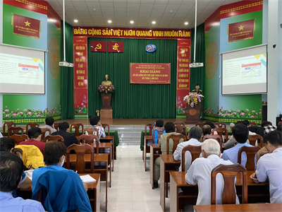 LLVT huyện Bình Chánh khai giảng lớp bồi dưỡng kiến thức quốc phòng và an ninh