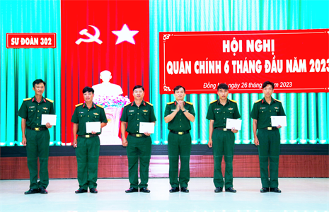 Sư đoàn 302 Hội nghị quân chính 6 tháng đầu năm 2023