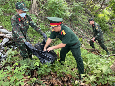 Ban CHQS TP Vũng Tàu hưởng ứng Ngày môi trường thế giới