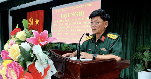 Tăng cường quản lý tư tưởng quân nhân