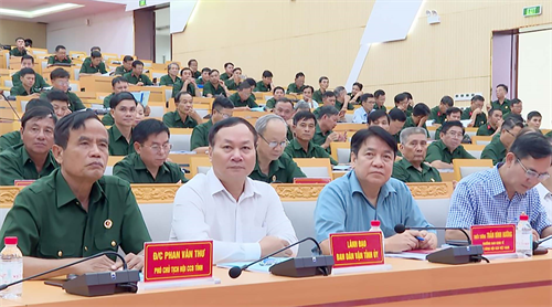 Tỉnh Bình Phước: 200 cựu chiến binh tập huấn công tác giảm nghèo