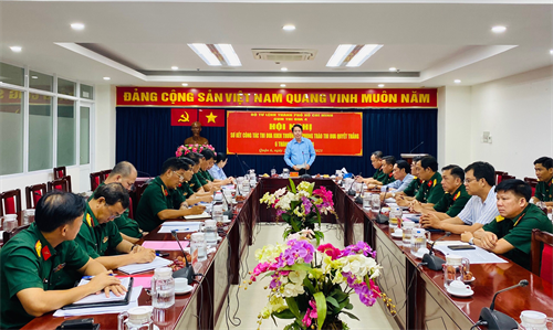 Cụm thi đua 4, Bộ Tư lệnh TPHCM sơ kết phong trào Thi đua Quyết thắng 6 tháng đầu năm 2023