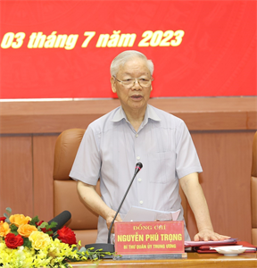Tổng Bí thư: Rèn luyện cán bộ Quân đội theo tinh thần '7 dám'