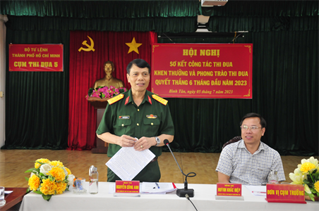 Cụm thi đua 5, Bộ Tư lệnh Thành phố Hồ Chí Minh đổi mới sáng tạo trong thực hiện các mô hình