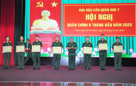 Ngành Hậu cần Quân khu: Bảo đảm tốt công tác hậu cần 6 tháng đầu năm 2023