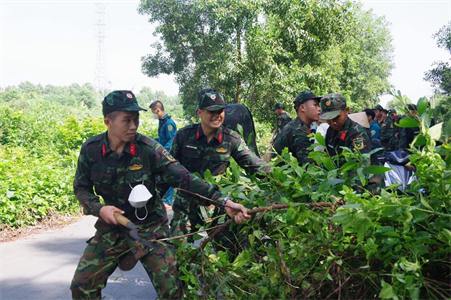 Tiểu đoàn Kiểm soát Quân sự 31 nâng cao chất lượng, hiệu quả công tác dân vận