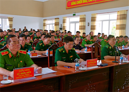 Tăng cường phối hợp phòng chống mua bán trái phép vũ khí, vật liệu nổ, công cụ hỗ trợ
