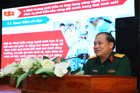 Đảng ủy Cục Chính trị Quân khu 7 tổ chức nghiên cứu, học tập Nghị quyết 36 của Bộ Chính trị