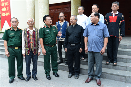 Đồng bào dân tộc, tôn giáo cùng chung tay xây dựng quê hương