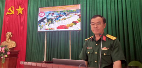 Ban CHQS Quận 8 sinh hoạt Ngày chính trị văn hóa tinh thần và pháp luật