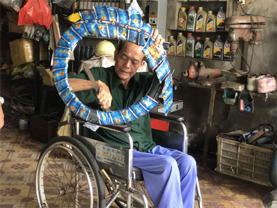 Chuyện về người thương binh “tàn nhưng không phế"
