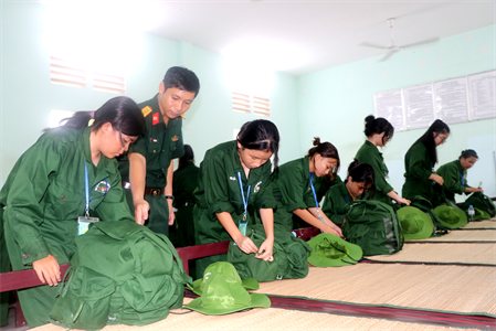 Kỳ học hè đặc biệt trong môi trường Quân đội