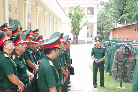 Lữ đoàn 23 tập huấn cán bộ giai đoạn 2 năm 2023