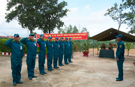 Ấn tượng Hội thi chốt chiến đấu dân quân thường trực biên giới