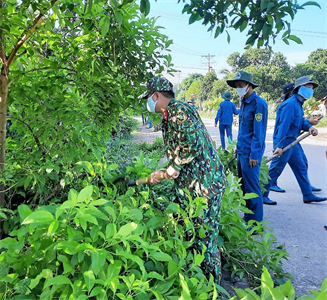 Tuổi trẻ LLVT tỉnh Bình Dương hưởng ứng chiến dịch “Thanh niên tình nguyện hè”