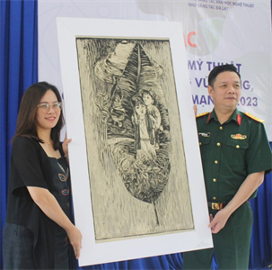 Tỉnh Lâm Đồng phát động hưởng ứng Cuộc vận động sáng tác mỹ thuật đề tài LLVT - chiến tranh cách mạng