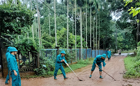 Chủ động khắc phục hậu quả mưa lũ