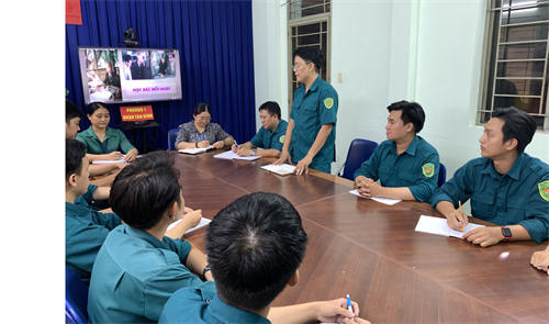 Nâng cao chất lượng hoạt động Chi bộ Quân sự ở phường 1, quận Tân Bình