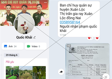 Cảnh giác hành vi giả danh cán bộ Quân đội để lừa đảo