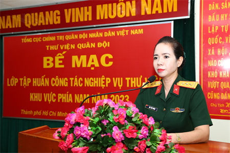 Bế mạc tập huấn công tác nghiệp vụ thư viện khu vực phía Nam