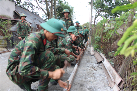 Huyện Bàu Bàng ra quân làm công tác dân vận