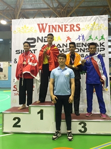 Thiếu úy Lê Quốc Sơn – “Triển vọng vàng” của Pencatk Silat Quân đội