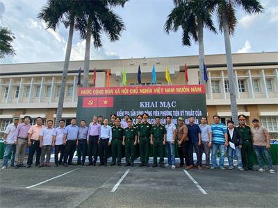Ban CHQS quận Bình Thạnh kiểm tra sẵn sàng động viên