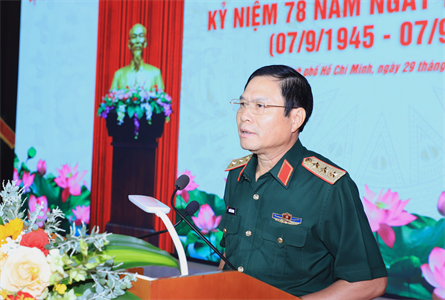 Bộ Tổng Tham mưu kỷ niệm 78 năm Ngày truyền thống tại khu vực phía Nam