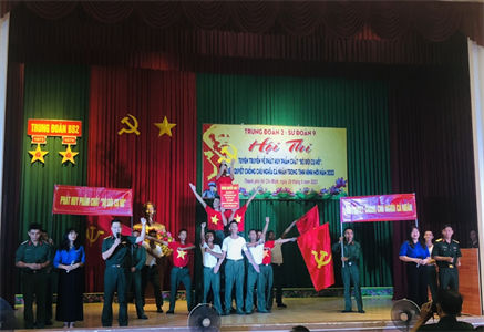 Trung đoàn 2, Sư đoàn 9 Hội thi tuyên truyền phát huy phẩm chất “Bộ đội Cụ Hồ”, kiên quyết chống chủ nghĩa cá nhân